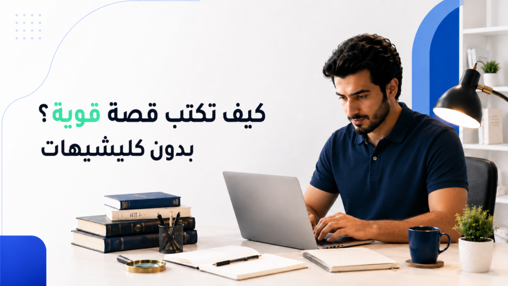 كيف تكتب قصة قوية بدون كليشيهات